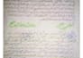 handwrite urdu and english applications, letters, and notes